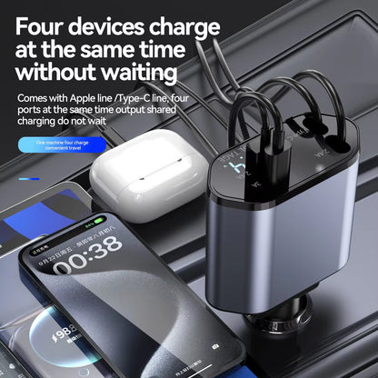 4-1 Retractable Phone Charger