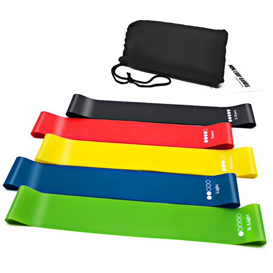 Elastic Resistance Bands Set of 5